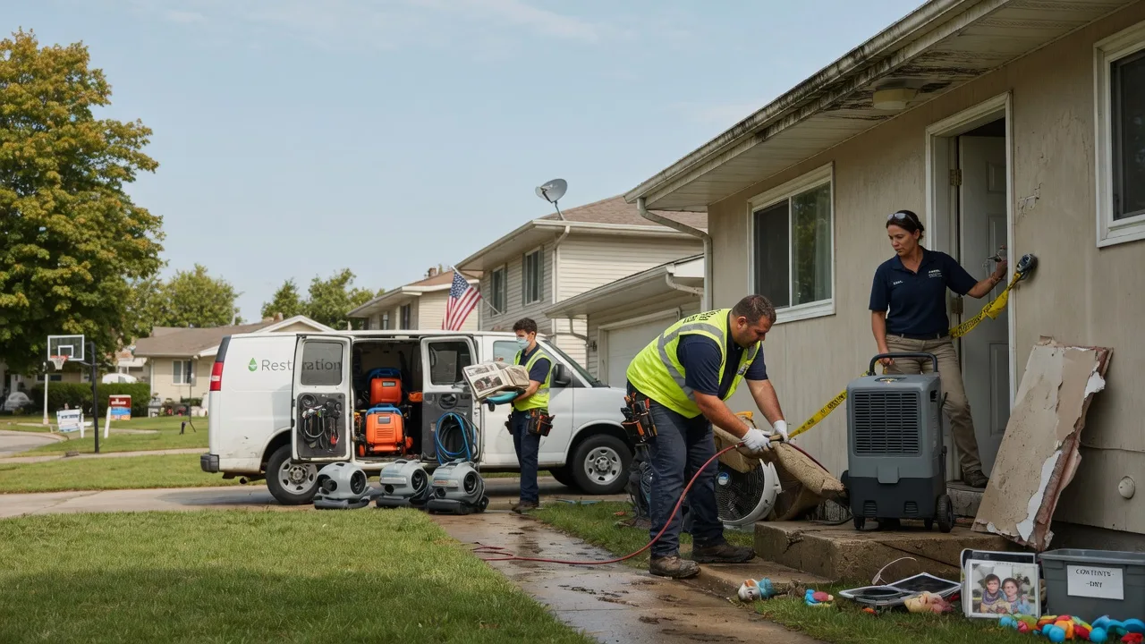 Water Damage Restoration in Quinton, AL near me